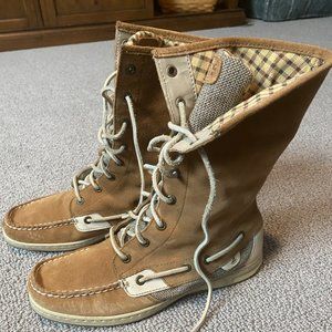 Sperry Top Sider Ladyfish boots 9.5 M